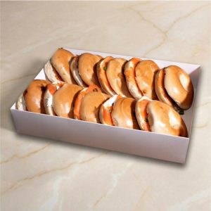 מגש אירוח בייגל סלמון